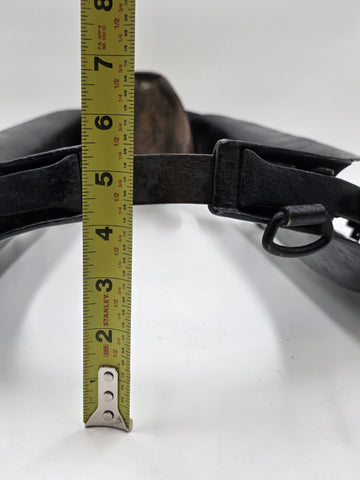 Ultra Rare Antique 19th C Drop Down Firefighting Station Clip On Horse Harness.