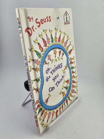 Vintage Hardcover:  Oh, the Thinks You Can Think book Dr. Seus 1st Book edition