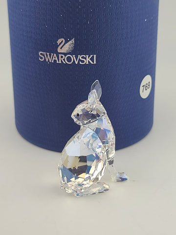 Vintage Swarvoski SCS Arctic Hare Event Piece 2011  #1055005. Ltd Ed.