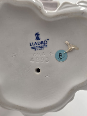 Lladro "Walking with the Puppy Dog" by Jose Roig #4893 Retired Vintage 1974 MINT