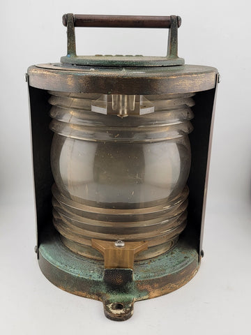 Rare Vintage Original Perko USCG Ships Masthead Light W Original Cable. Untested