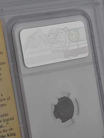 Ancient Judaea Alexander Jannaeus AE Prutah 103–76 BC Double Strike NGC