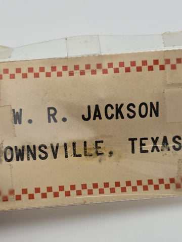 Rare Antique WW1 N.C. Co Canton Ohio Pocket Knife Used By Wm R Jackson, Texas