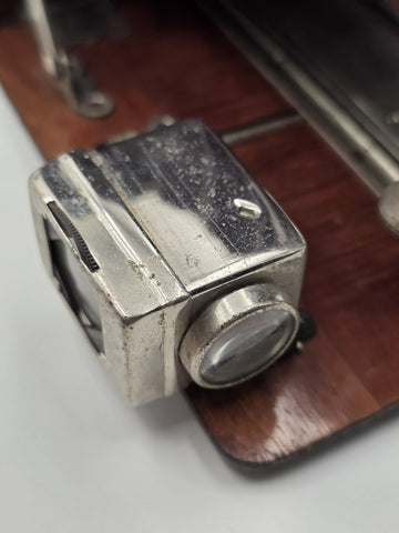 Antique c1910 Quarter Plate Folding Camera Aldis Anastigmat No 6 Minimum Cameo