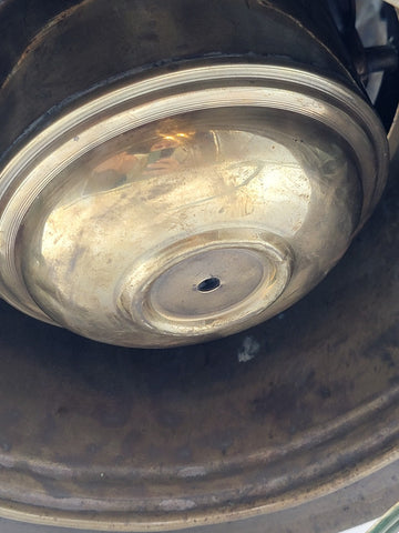 1800's "E. Esdaile & Sons Sydney" SHIP'S BINNACLE Illuminated COMPASS Nautical