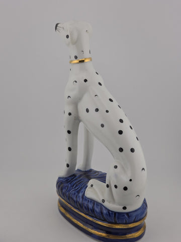 Set Of 3 Vintage Fitz and Floyd Staffordshire Style Dalmatian Dog Figurines