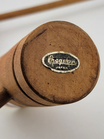 Vintage Collectible Wooden Gavel Salt And Pepper Shakers. Made In Japan.