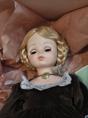 NEW MADAME ALEXANDER JANE FINDLAY DOLL TAG 1509 FIRST LADIES OF THE US BOX 14"