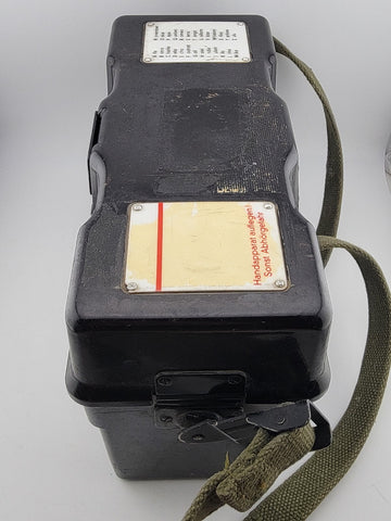 Vintage Collectible 1963 Cold War Elektrik Lorenz German Military Field Phone