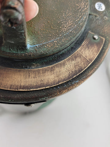 Rare Vintage Original Perko USCG Ships Masthead Light W Original Cable. Untested