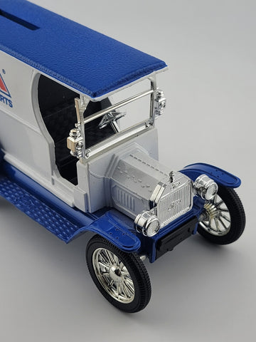 ERTL Big A Auto Parts 1912 Delivery Locking Car Bank #7 Die Cast Metal 1/25 1993