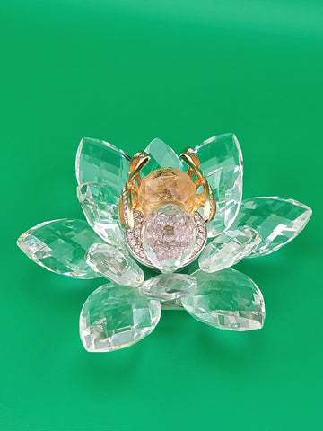 Vintage Swarovski Crystal "In Flight" Series - Bee Gold 7553NR100 (Retired) EUC