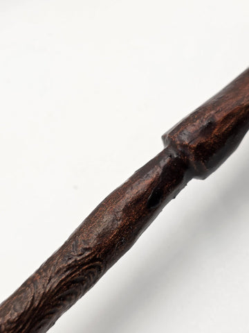 Set Of 2 Rare One Of A Kind Handmade Wooden Magic Wand Fantasy Staff Cosplay.