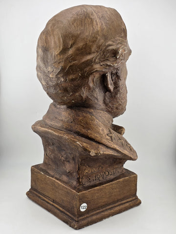 Vintage Collectibl Eric Kaposta 1999 Gen Robert E Lee Civil War Plaster Bust 12"