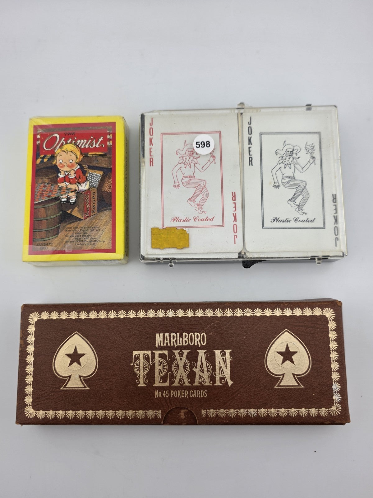 Rare Set Of 6 Vintage Decks Of Playing Cards. Complete Collection.