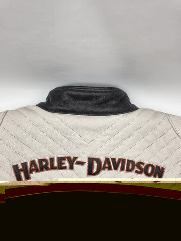 Harley-Davidson® Women's Triple Vent Miss Enthusiast II Leather Jacket Size 2W.