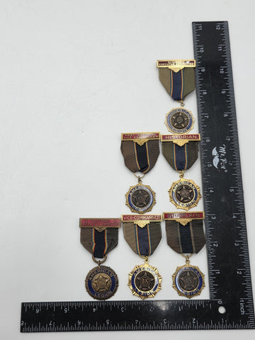 Vintage American Legion Officer Medals National Executive Vice Commander Lot