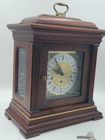 Howard Miller Thomas Tompion Mantel Clock 612436 Windsor Cherry. Works Great.