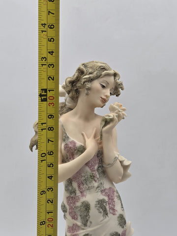 Giuseppe Armani Rose 0678-C Hand Signed 1996 Society Event Figurine COA Italy.