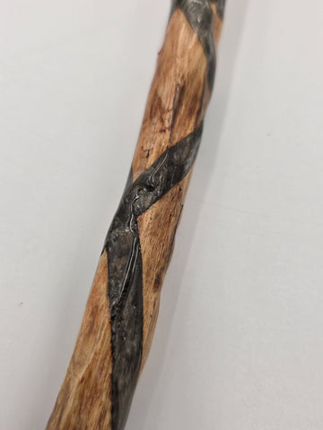 Set Of 2 Rare One Of A Kind Handmade Wooden Magic Wand Fantasy Staff Cosplay.