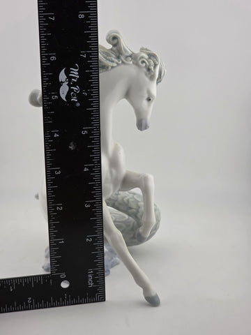 Ultra Rare Lladro Spain Retired 01008063 TRITON I -Glazed Finish Ltd. Ed. Mint.