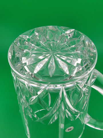 Vintage Marquis by Waterford Crystal Elegant Wedge Cut Pitcher 6.5" Tall