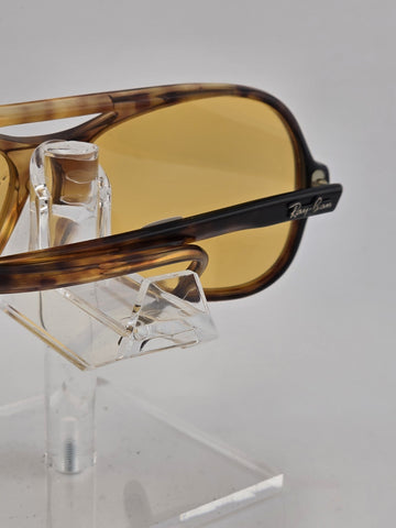 Rare 1960's VINTAGE B&L RAY BAN POWDERHORN TORTOISE SUNGLASSES