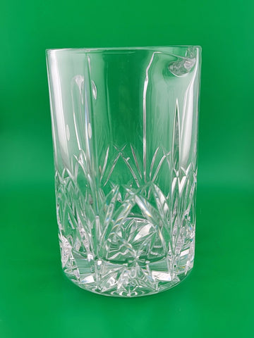 Vintage Marquis by Waterford Crystal Elegant Wedge Cut Pitcher 6.5" Tall