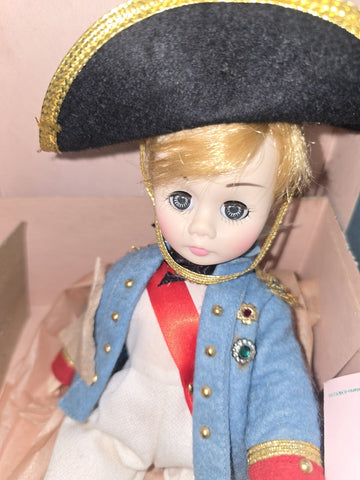 Rare Vintage MADAME ALEXANDER 12" DOLL LORD NELSON 1336 New in box.