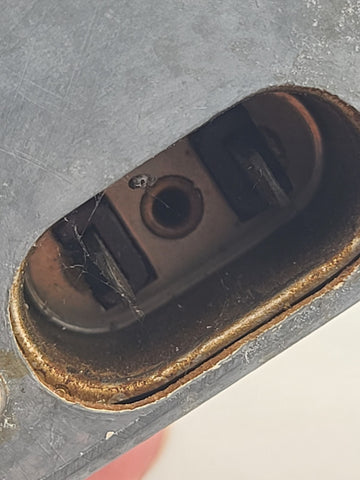 Chrome General Electric Monitor Top Refrigerator Electric Clock 1931. No Cord.