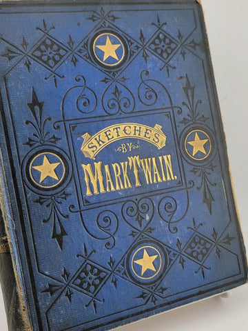 Rare 1875 1st Edition Mark Twain's Sketches New and Old. Samuel L Clemens.