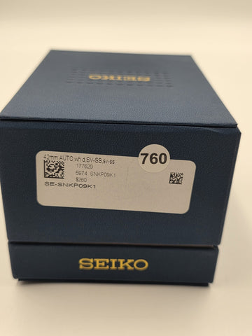 Seiko Prospex SNKP09K1 Automatic Diver 200M White Dial 7S26 Watch Box