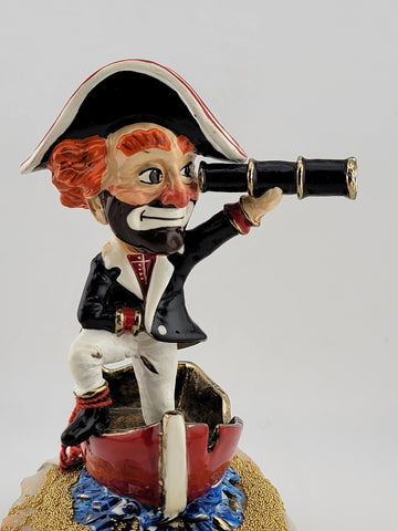 Ron Lee Red Skelton Collection "FREDDIE THE FREELOADER" Scupture Figure Art NOS
