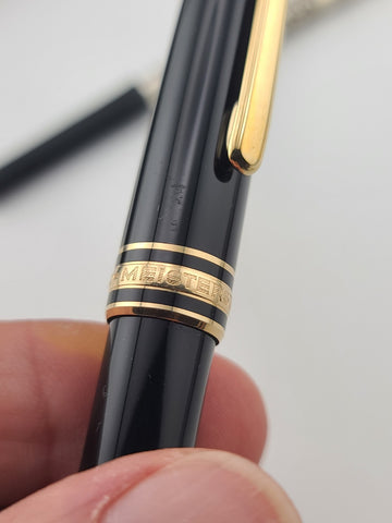 Vintage Montblanc Meisterstuck Classic Ballpoint Pen W Original Box W 1 Refill
