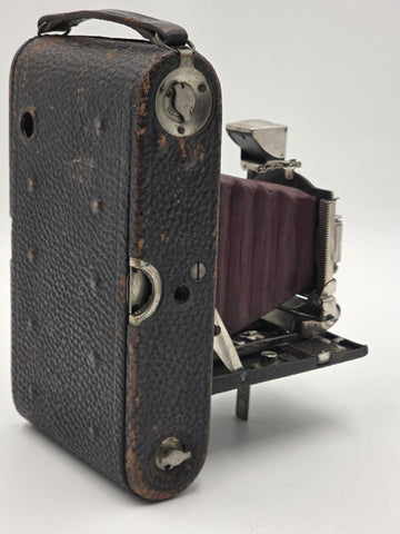Antique 1902 Kodak No. 3 Folding Pocket Model E-2 Camera FPK Automatic Bellows