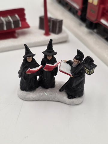 Hawthorne Village Harry Potter Hogwarts Railway Express Train Bench COA B4196