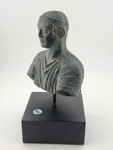 Vintage Miniature Charioteer from Delphi Sculpture Bust.