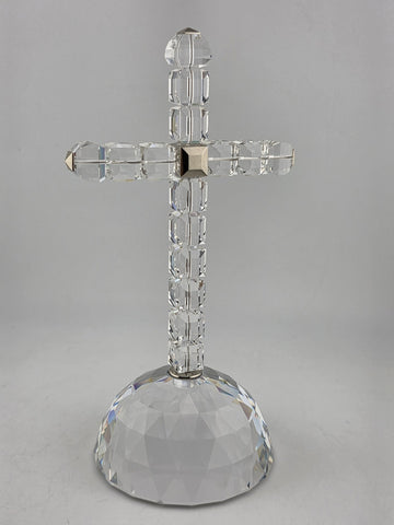 Swarovski Crystal The Cross of Light Clear Religious Decor #285865 Mint Cond.