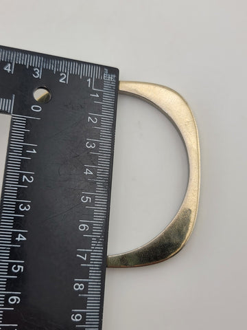 Antique Elegant Sterling Silver Art Deco Geometric Bangle Bracelet.