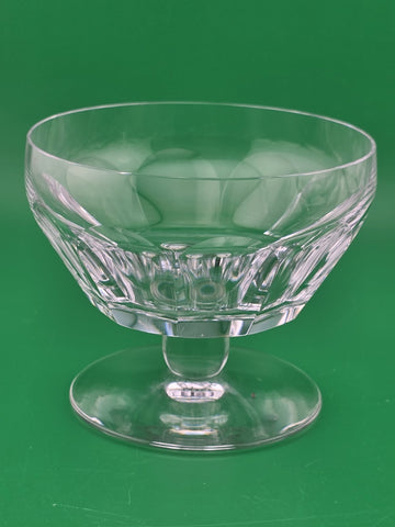 Set Of 4 Signed Baccarat VALANCAY Crystal Champagne Sherbet Glass Bowl. VG Cond.