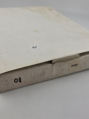 New Vintage 5x7 Dioni Italy Picture Frame Silver Plate Wood Frame 1970’s 80’s.