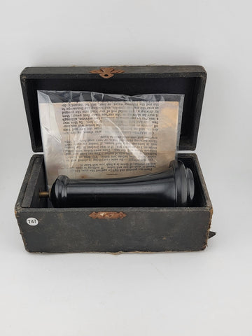 Ultra Rare One Of A Kind W.S. DARLEY CO. BAKELITE SONOSCOPE WATER PHONE AND CASE