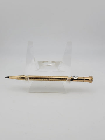 Antique English Victorian 14K Gold Filled Propelling Pencil Engraved 1927.