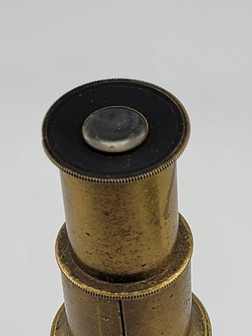 Extremely Rare Scientific Device. Naturalist Field Microscope. Late 19th Century