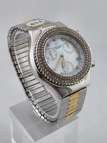 Technomarine Technomillennium Chronograph Diamond Bezel Quartz Watch SW6692.