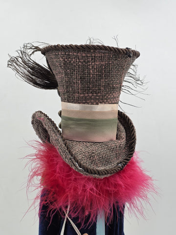 Rare Kurt S. Adler, Inc. HA0381 Kurt Adler 18" Hollywood Mad Hatter Nutcracker.