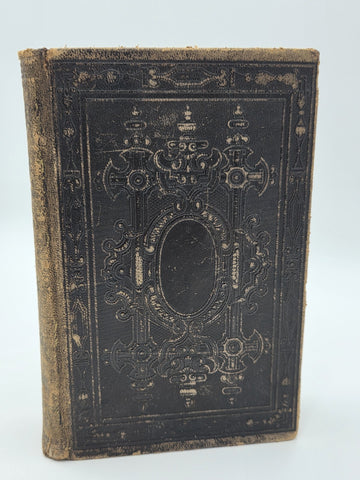 1867 Sacred Biography History Holy Scriptures Osmond Tiffany Antique Bible Book