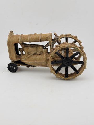 Antique Arcade Fordson Cast Iron Toy Farm Tractor Farmer NO DRIVER (FARMER)
