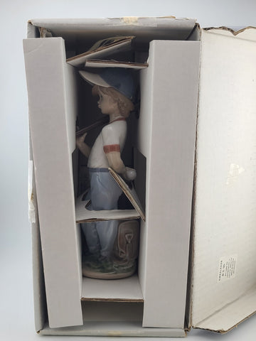 LLADRO FIGURINE COLLECTORS SOCIETY, CAN I PLAY, #7610 WITH ORIGINAL BOX 1984