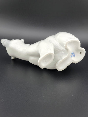 Vintage Lladro Daisa Polar Bear Porcelain Figurine Hand Made in Spain